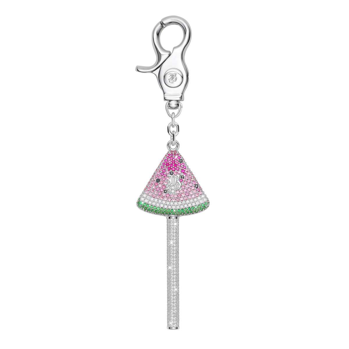 Sweet Gem Watermelon Crystal Lollipop Charm